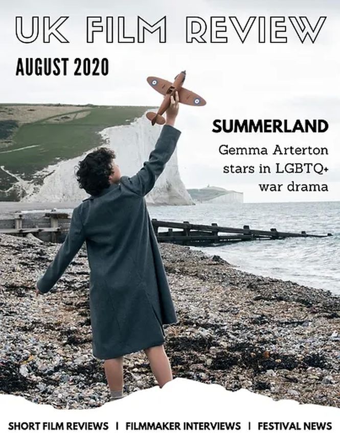 UK FILM REVIEW magazine side cover  August 2020