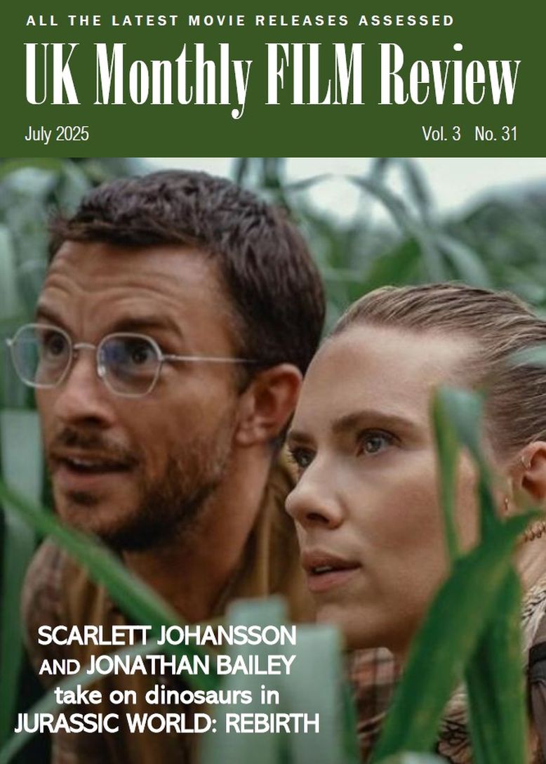 UK MONTHLY FILM REVIEW magazine side cover  July 2025