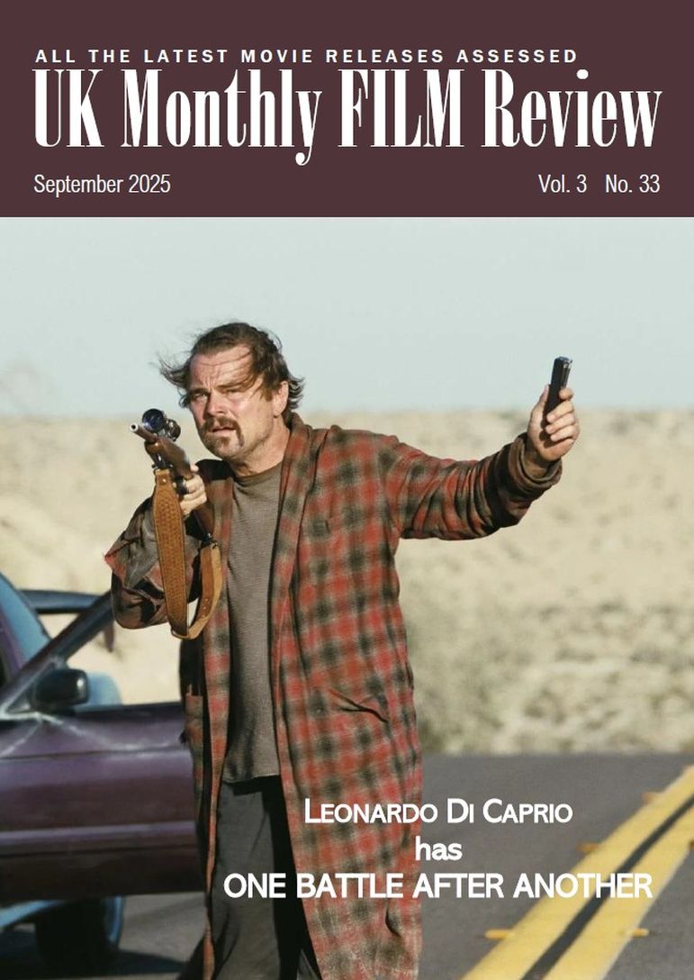 UK MONTHLY FILM REVIEW magazine side cover  September 2025
