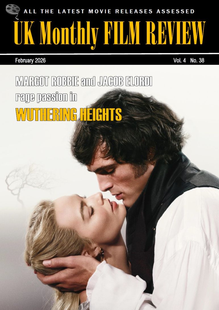 UK MONTHLY FILM REVIEW magazine side cover  February 2026