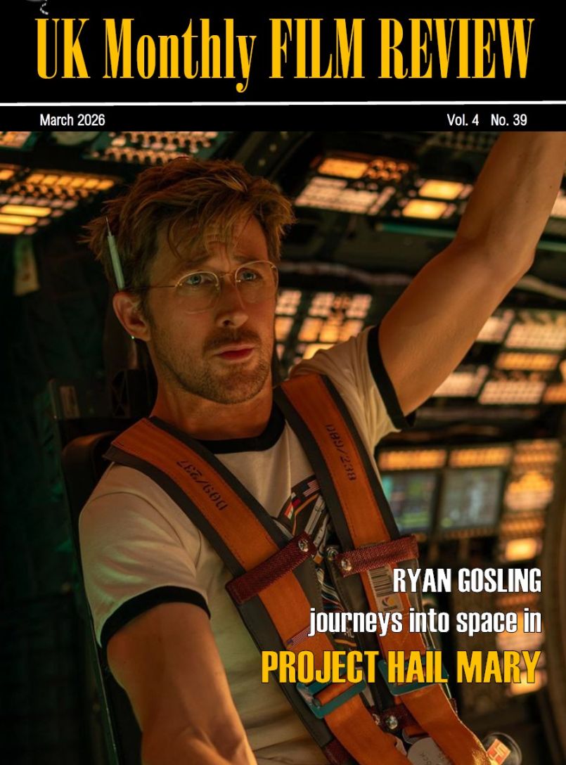 UK MONTHLY FILM REVIEW magazine side cover  March 2026
