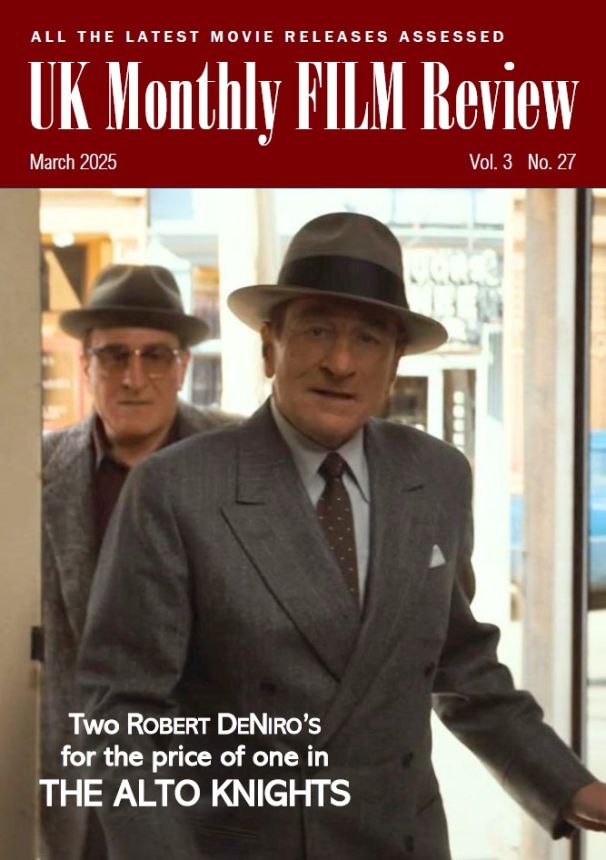 UK MONTHLY FILM REVIEW magazine side cover  March 2025