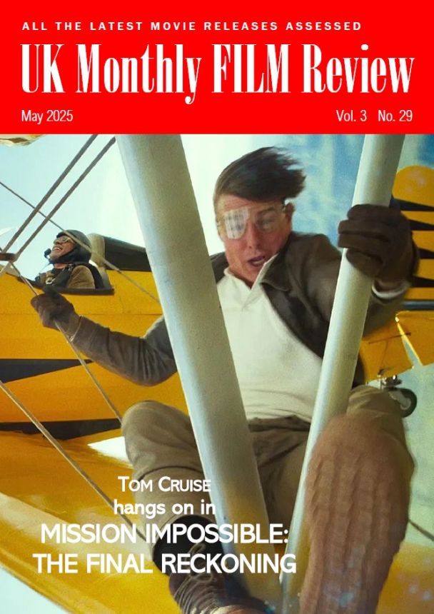 UK MONTHLY FILM REVIEW magazine side cover  May 2025