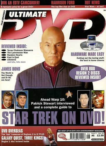 ULTIMATE DVD magazine side cover Issue 6 June 2000