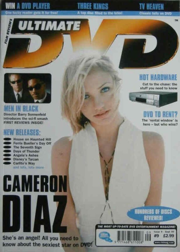 ULTIMATE DVD magazine side cover Issue 9 September 2000