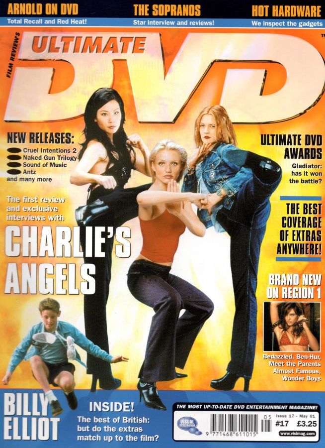 ULTIMATE DVD magazine side cover Issue 17 May 2001