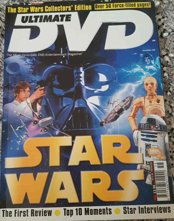 ULTIMATE DVD magazine side cover Issue 58 October 2004