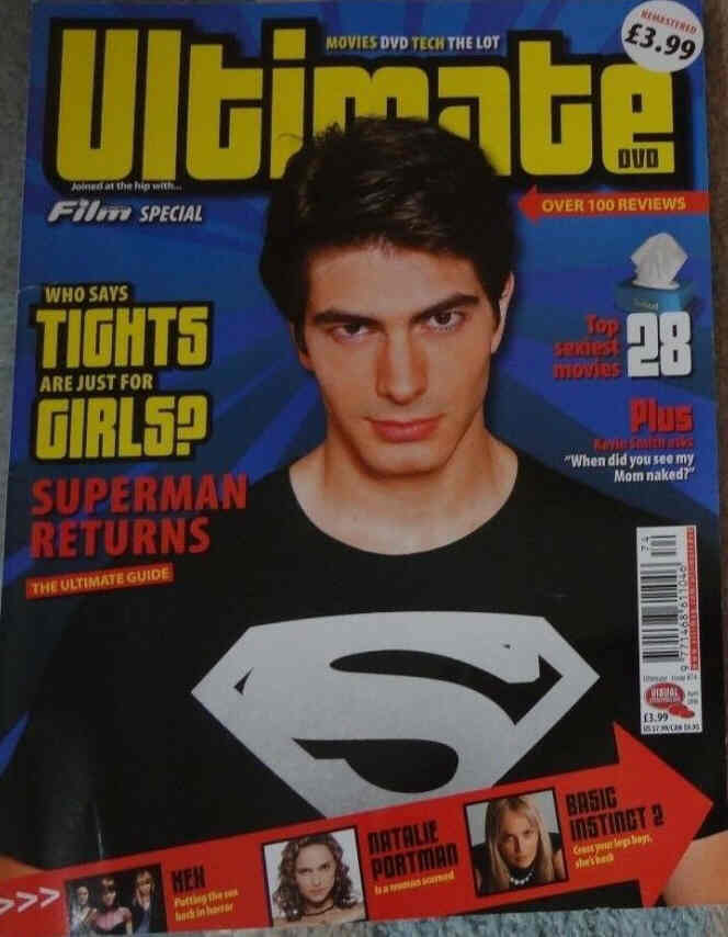 ULTIMATE DVD magazine side cover Issue 74 April 2006