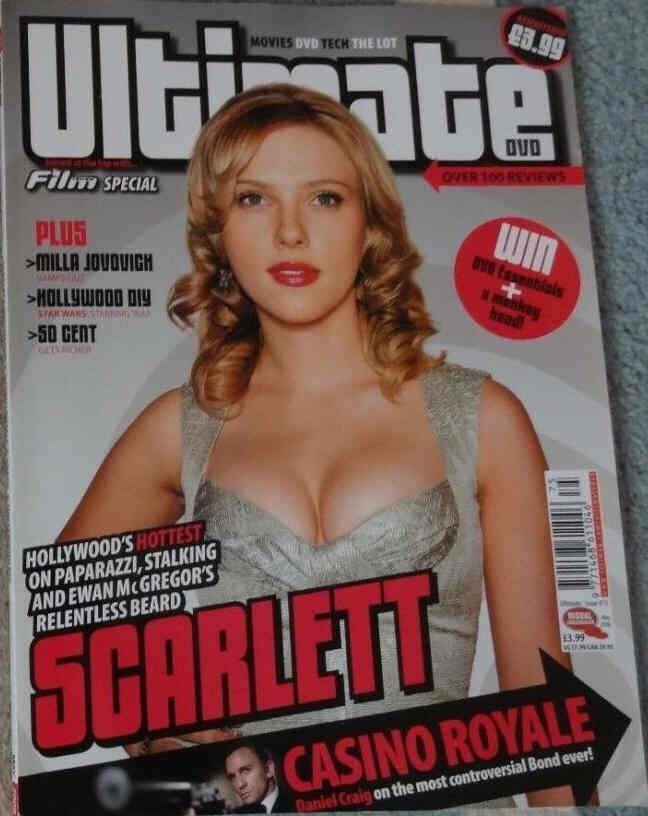 ULTIMATE DVD magazine side cover Issue 75 May 2006