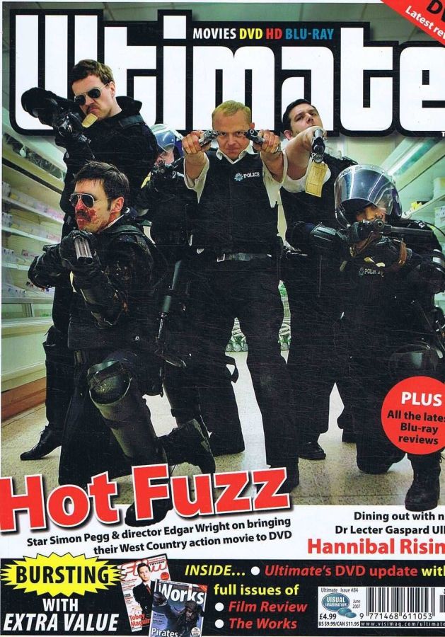 ULTIMATE DVD magazine side cover Issue 84 June 2007