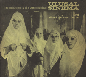ULUSAL SINEMA magazine side cover Issue 3/4  1968