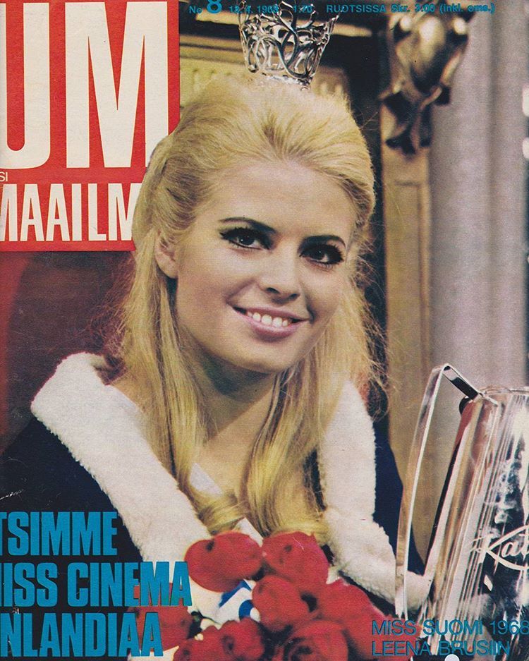 UM UUSI MAAILMA magazine side cover Issue 8 18 April 1968