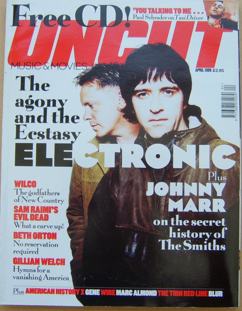 UNCUT: THE MUSIC AND MOVIE MAGAZINE magazine side cover April 1999