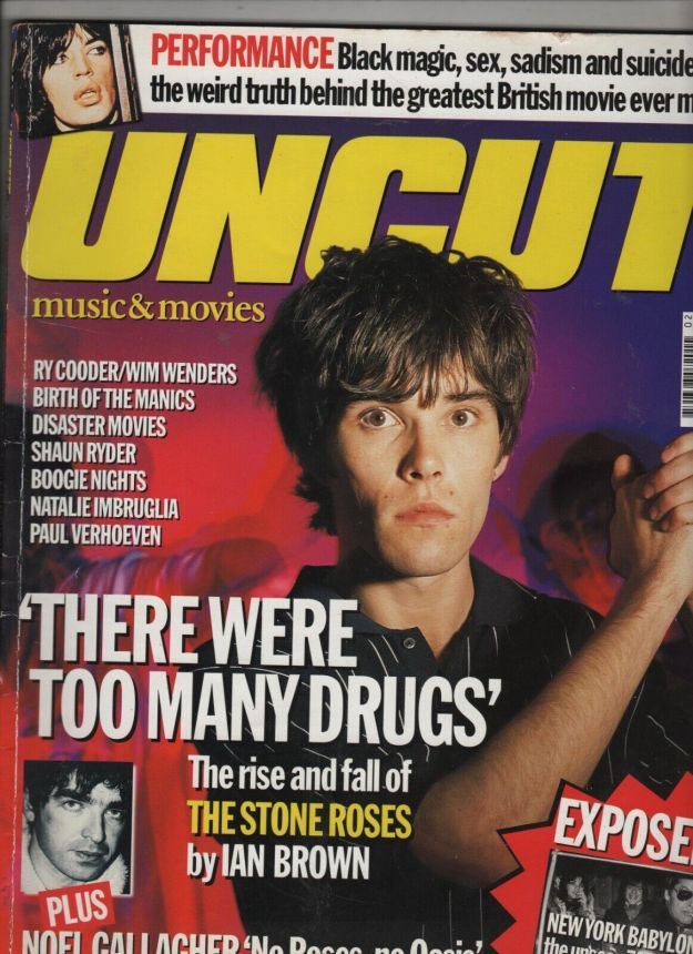 UNCUT: THE MUSIC AND MOVIE MAGAZINE magazine side cover Issue 9  February 1998