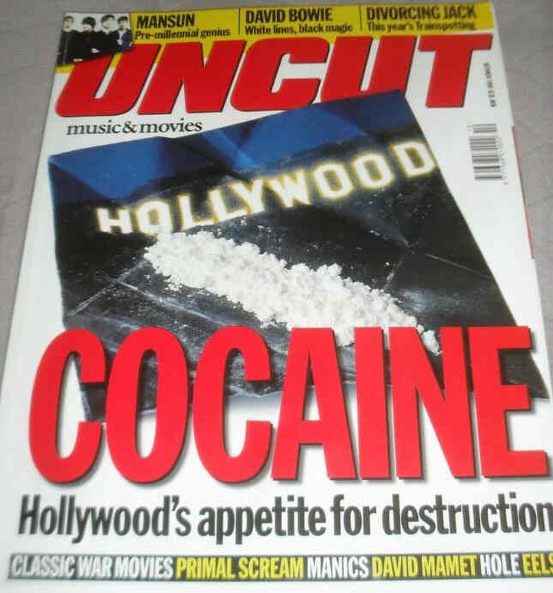 UNCUT: THE MUSIC AND MOVIE MAGAZINE magazine side cover Issue 17  October 1998