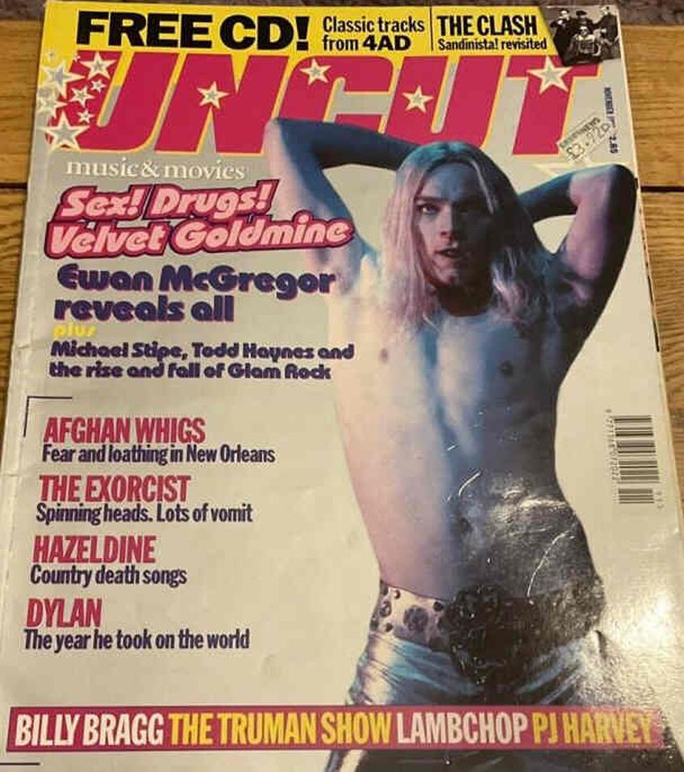 UNCUT: THE MUSIC AND MOVIE MAGAZINE magazine side cover Issue 18  November 1998