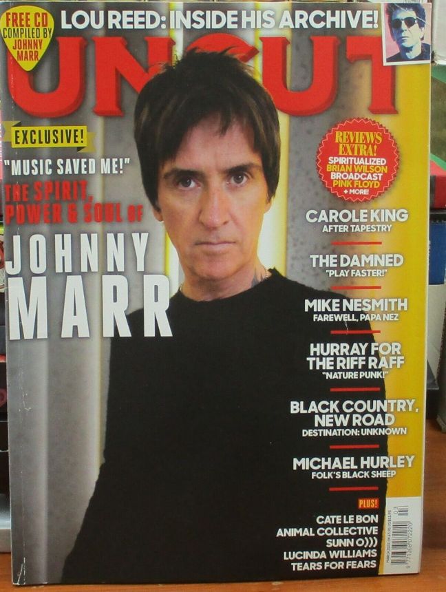 UNCUT: THE MUSIC AND MOVIE MAGAZINE magazine side cover  March 2022