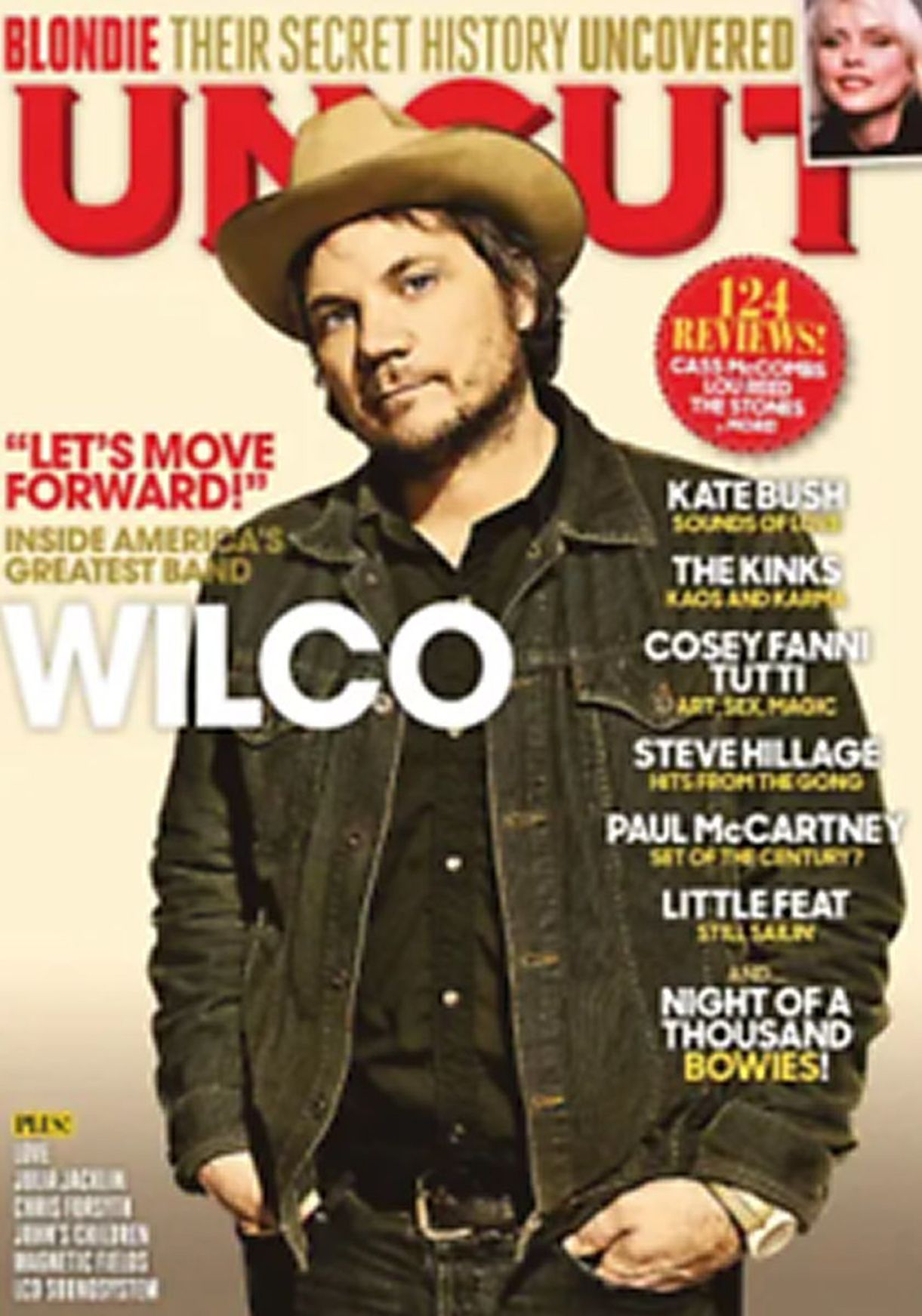 UNCUT: THE MUSIC AND MOVIE MAGAZINE magazine side cover  September 2022