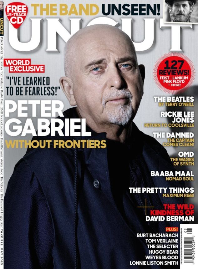UNCUT: THE MUSIC AND MOVIE MAGAZINE magazine side cover  May 2023