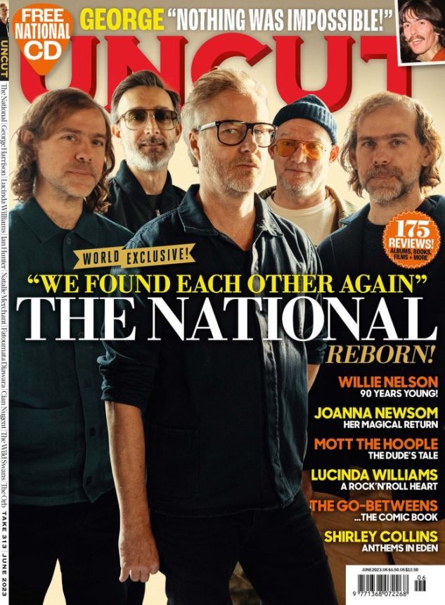 UNCUT: THE MUSIC AND MOVIE MAGAZINE magazine side cover  June 2023