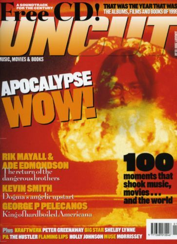 UNCUT: THE MUSIC AND MOVIE MAGAZINE magazine side cover Issue 32 January 2000