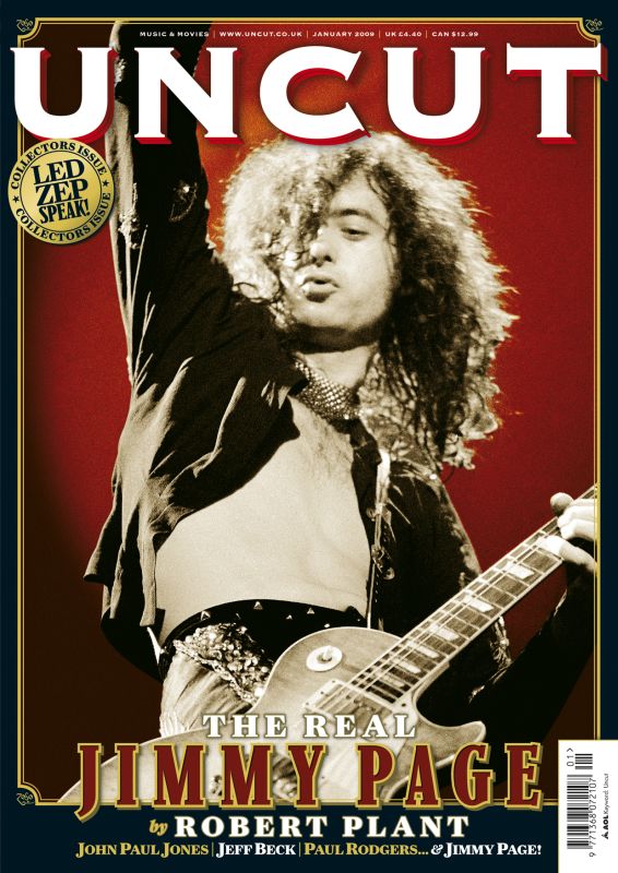 UNCUT: THE MUSIC AND MOVIE MAGAZINE magazine side cover  2009