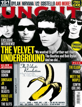 UNCUT: THE MUSIC AND MOVIE MAGAZINE magazine side cover December 2009