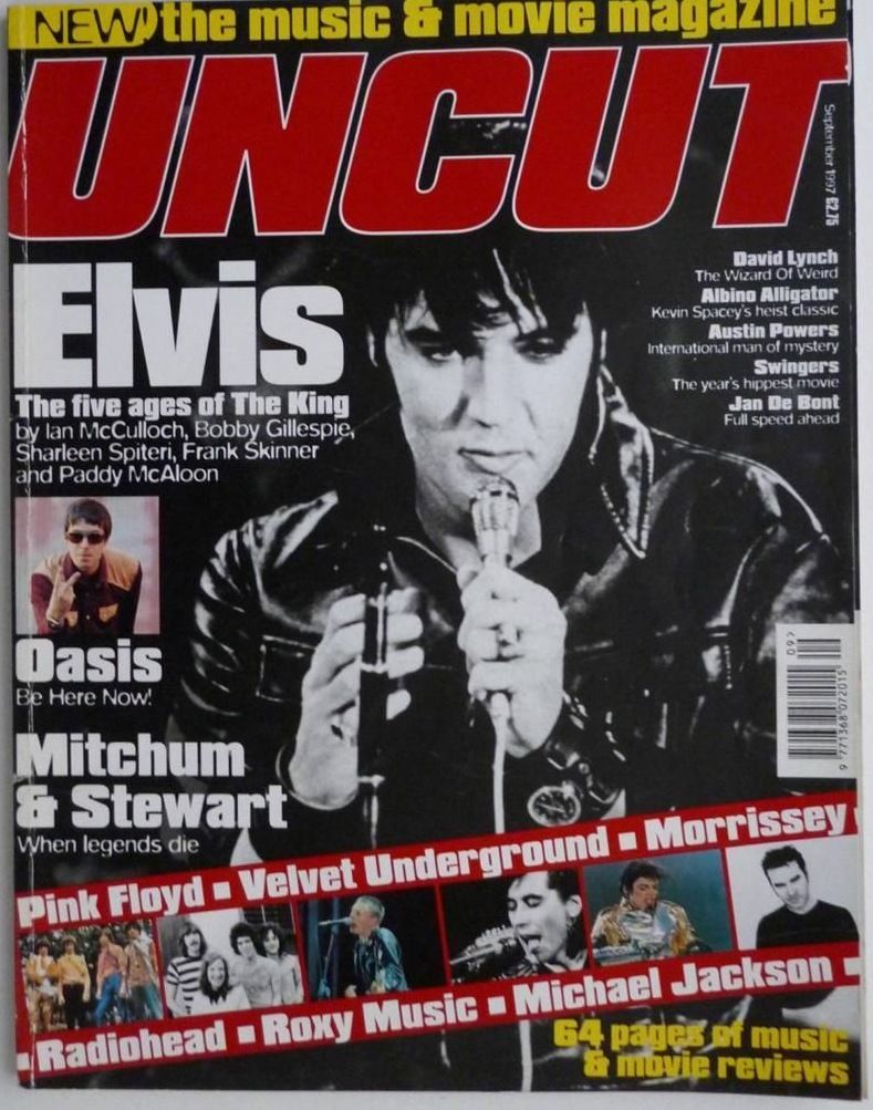 UNCUT: THE MUSIC AND MOVIE MAGAZINE magazine side cover Issue 4 September 1997