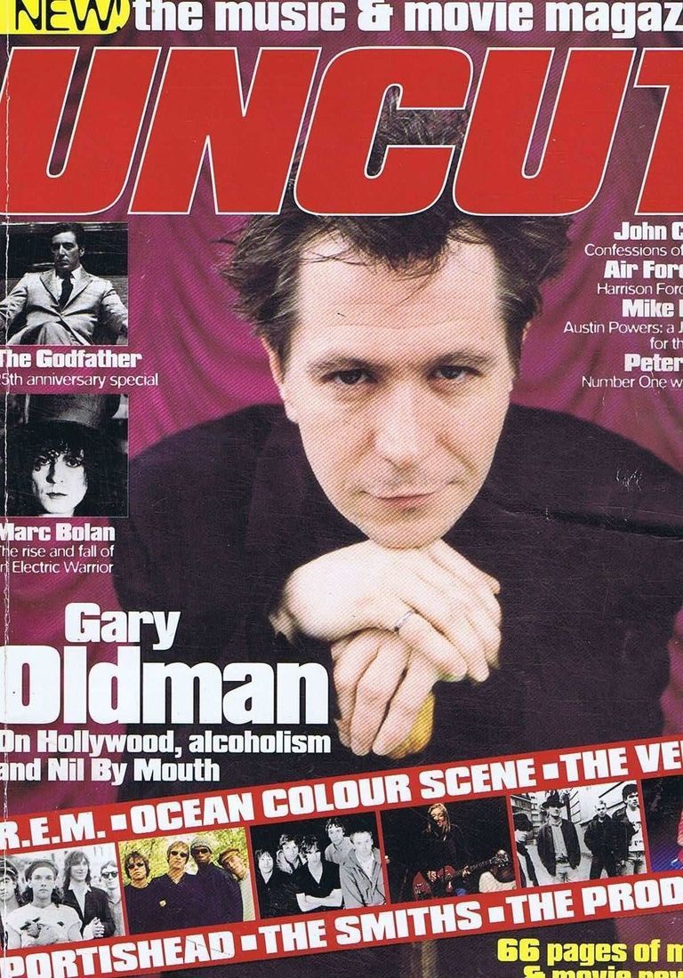 UNCUT: THE MUSIC AND MOVIE MAGAZINE magazine side cover Issue 5 October 1997