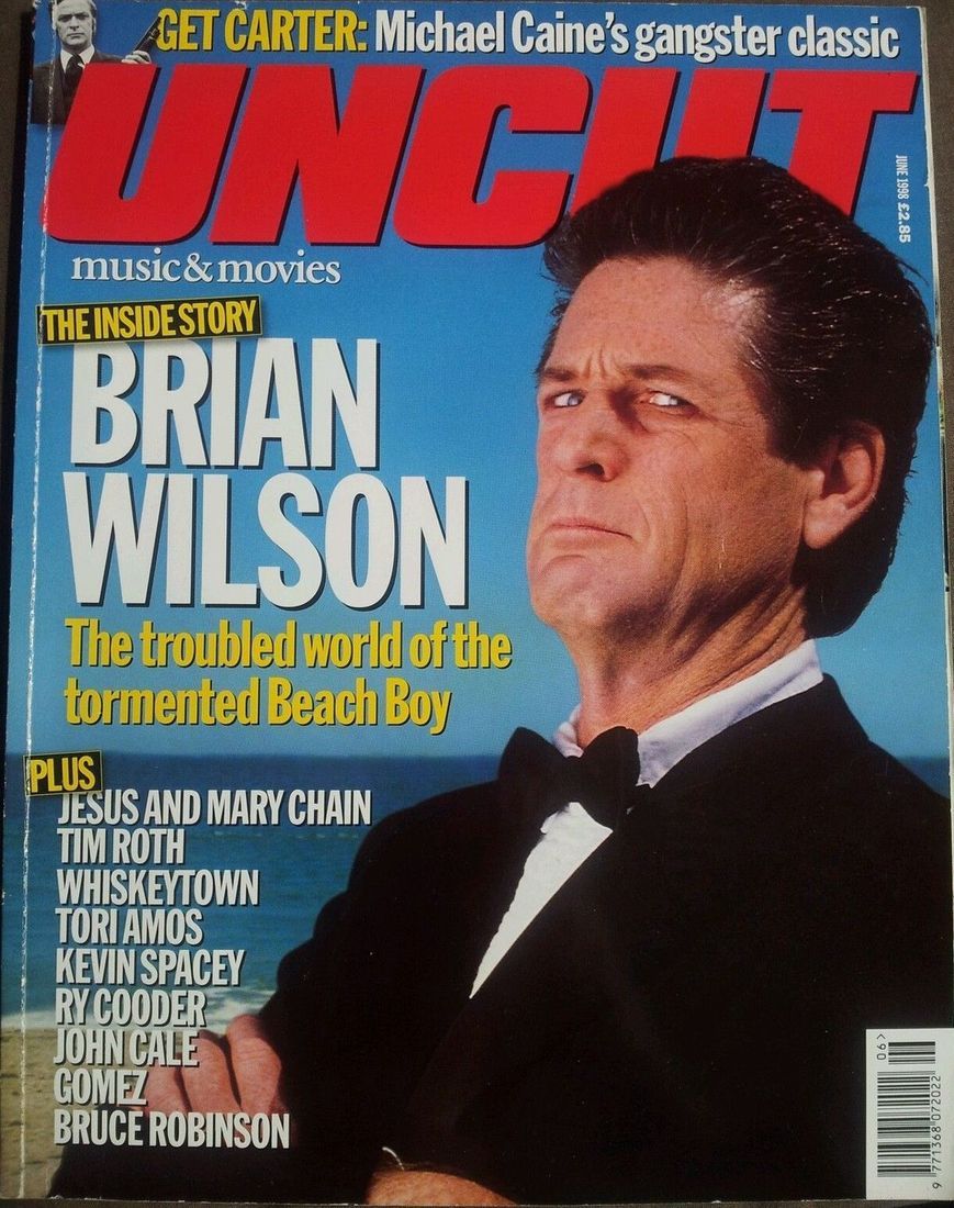 UNCUT: THE MUSIC AND MOVIE MAGAZINE magazine side cover June 1998