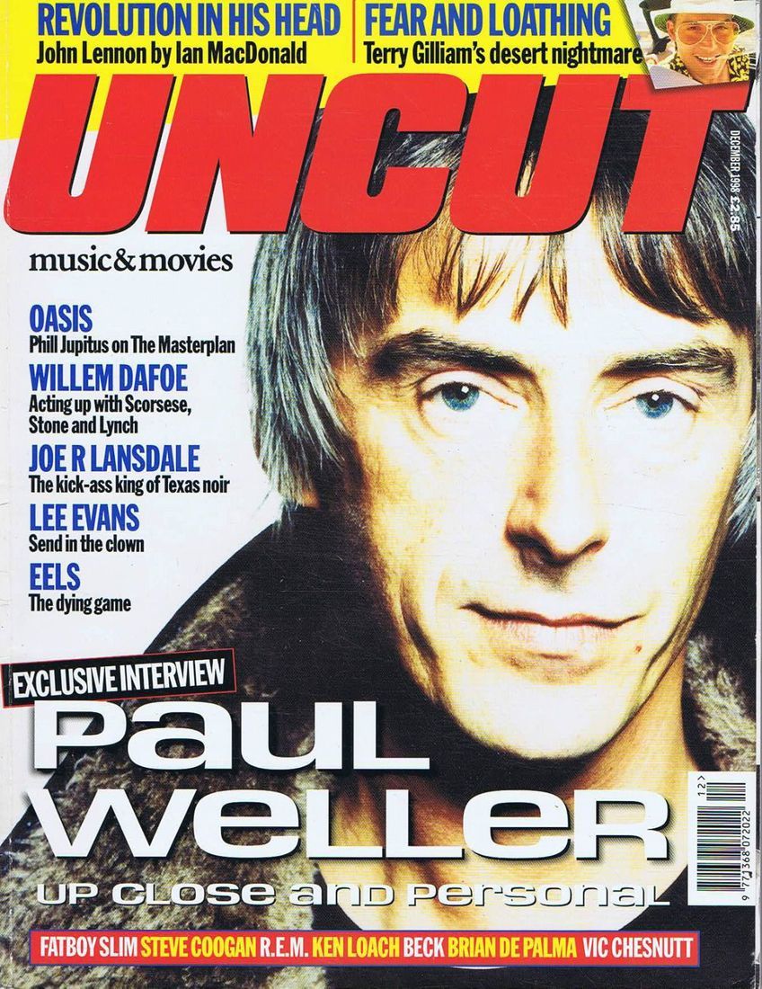 UNCUT: THE MUSIC AND MOVIE MAGAZINE magazine side cover Issue 19 December 1998
