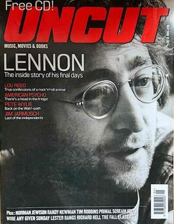 UNCUT: THE MUSIC AND MOVIE MAGAZINE magazine side cover  May 2000