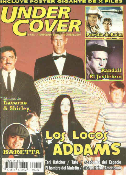 UNDER COVER magazine side cover Issue 52   2007