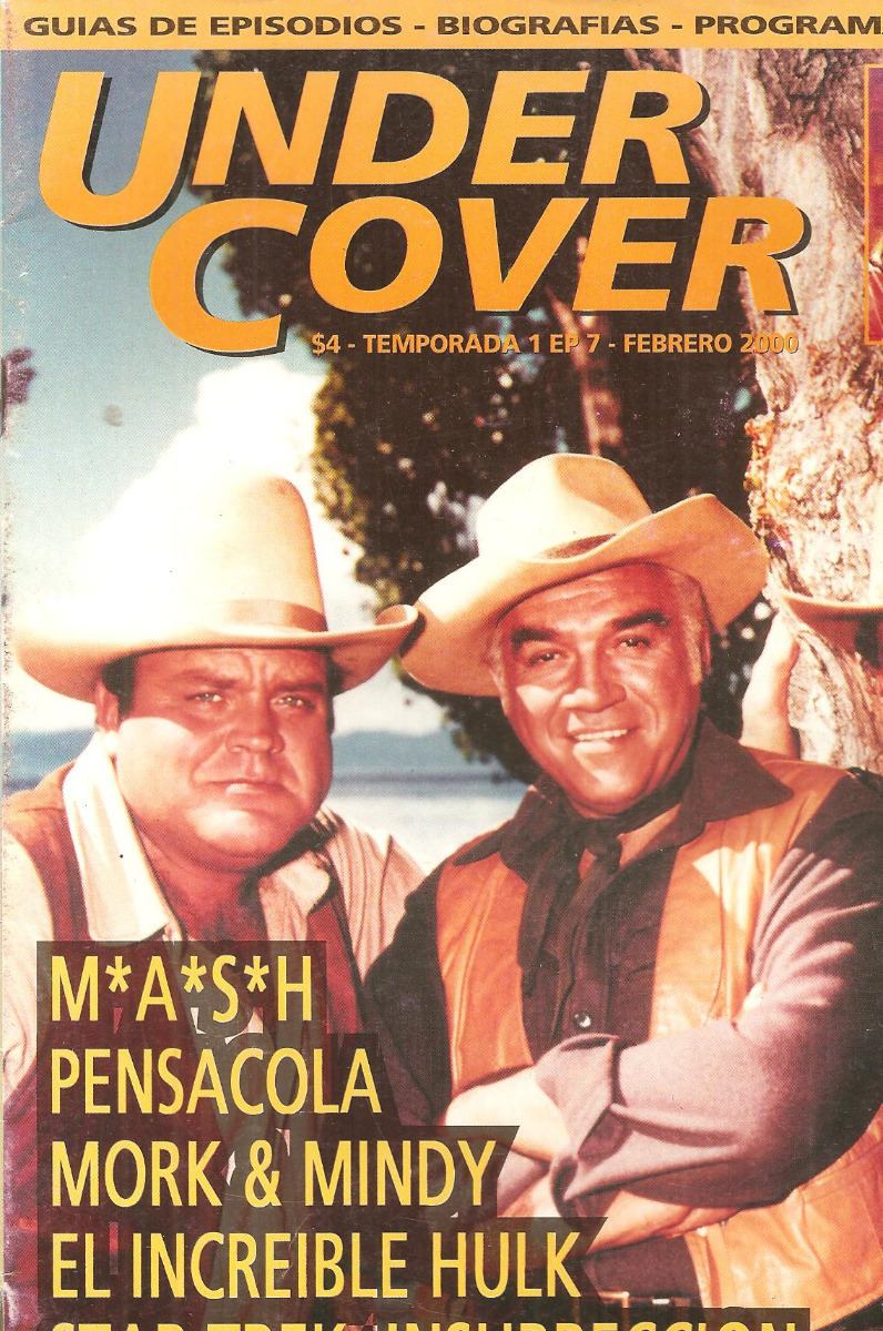 UNDER COVER magazine side cover Issue 7 February 2000