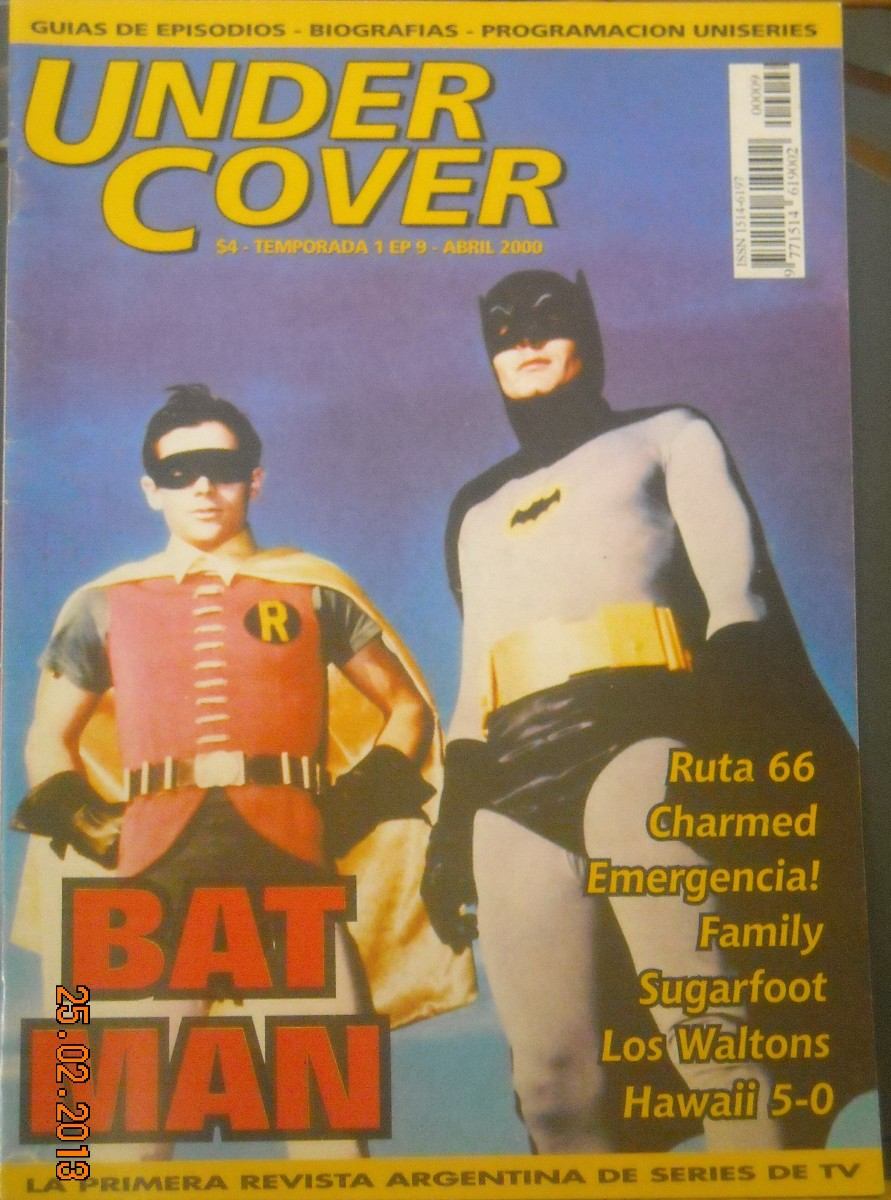 UNDER COVER magazine side cover Issue 9 April 2000