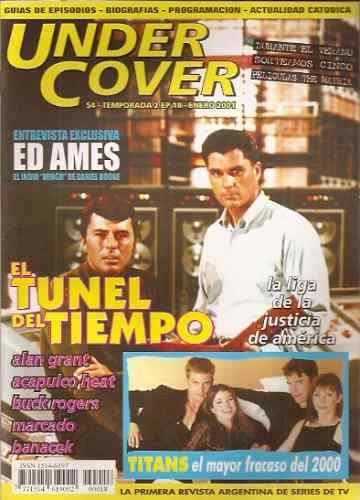 UNDER COVER magazine side cover Issue 18 January 2001