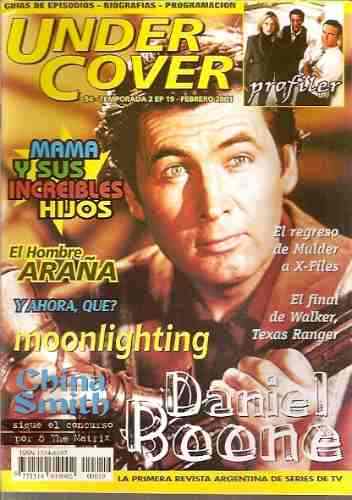 UNDER COVER magazine side cover Issue 19 February 2001