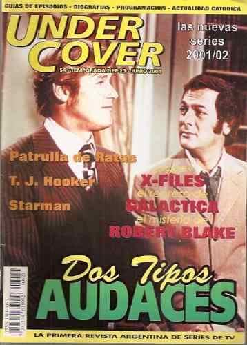 UNDER COVER magazine side cover Issue 23 June 2001