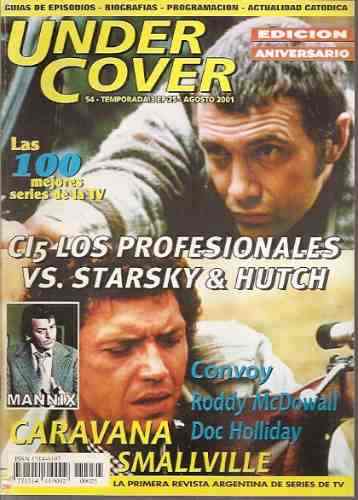 UNDER COVER magazine side cover Issue 25 August 2001