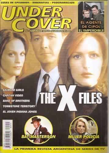 UNDER COVER magazine side cover Issue 33 July/August 2002
