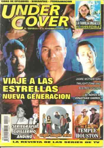 UNDER COVER magazine side cover Issue 35 November/December 2002