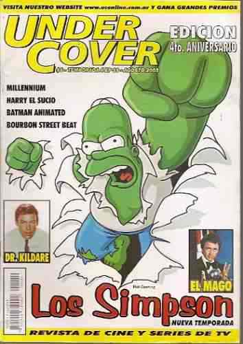 UNDER COVER magazine side cover Issue 39 August 2003
