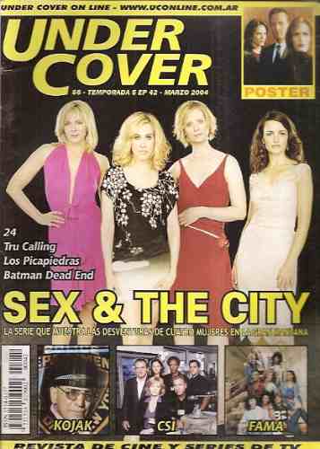 UNDER COVER magazine side cover Issue 42 March 2004