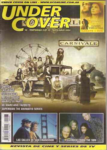 UNDER COVER magazine side cover Issue 43 May/June 2004