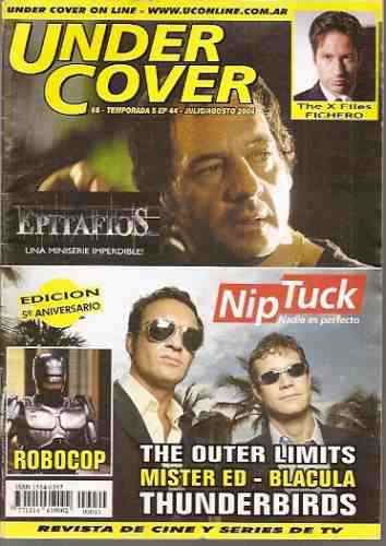 UNDER COVER magazine side cover Issue 44 July/August 2004