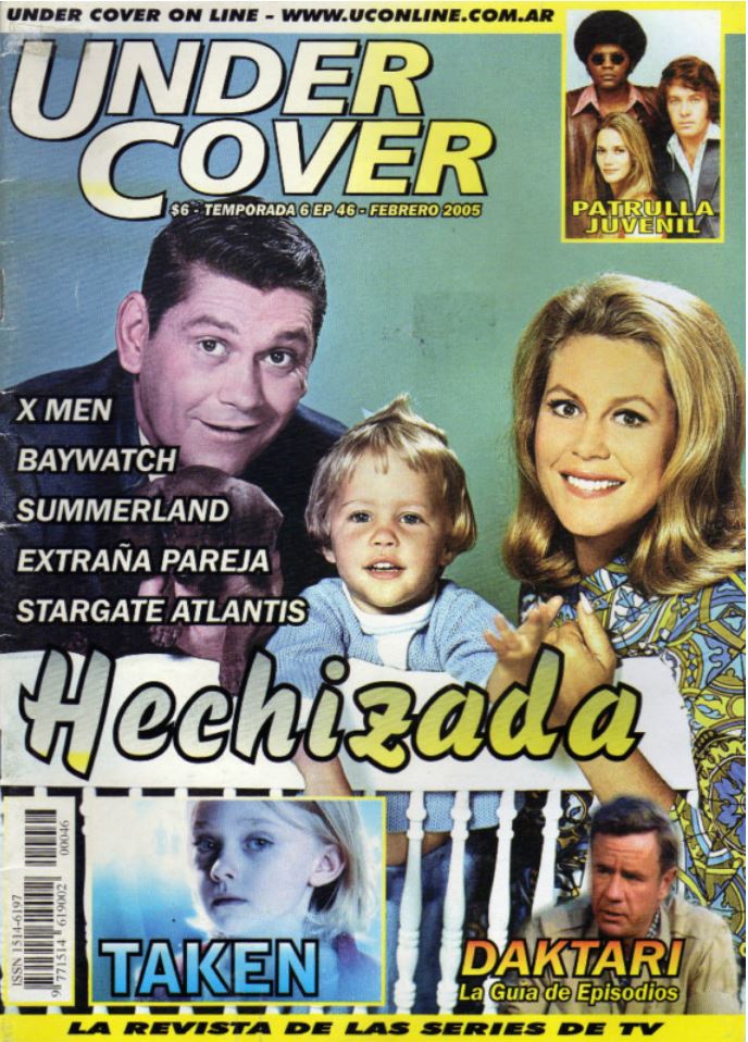 UNDER COVER magazine side cover Issue 46 February 2005