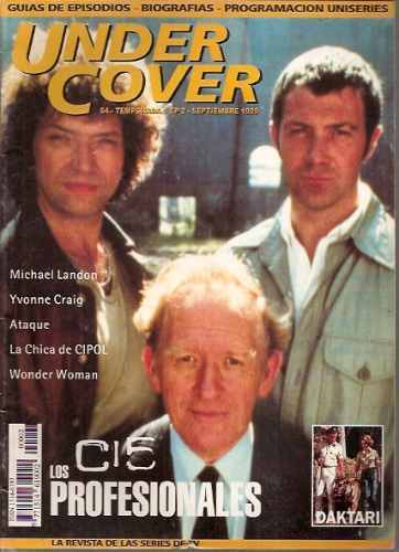 UNDER COVER magazine side cover Issue 2 September 1999