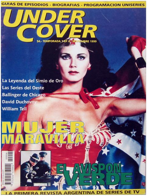 UNDER COVER magazine side cover Issue 4 November 1999