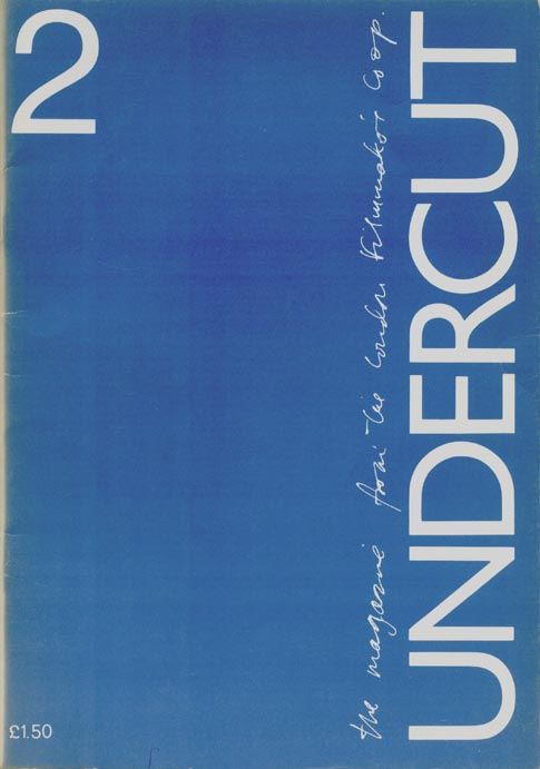 UNDERCUT magazine side cover Issue 2  