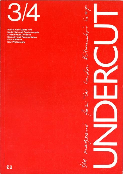 UNDERCUT magazine side cover Issue 3-4  